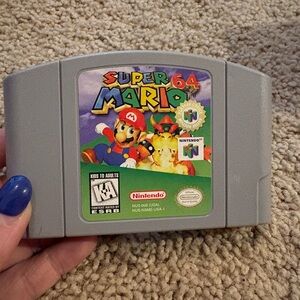 Super Mario 64 Nintendo 64 1996 N64 Authentic OEM Cartridge Tested Working